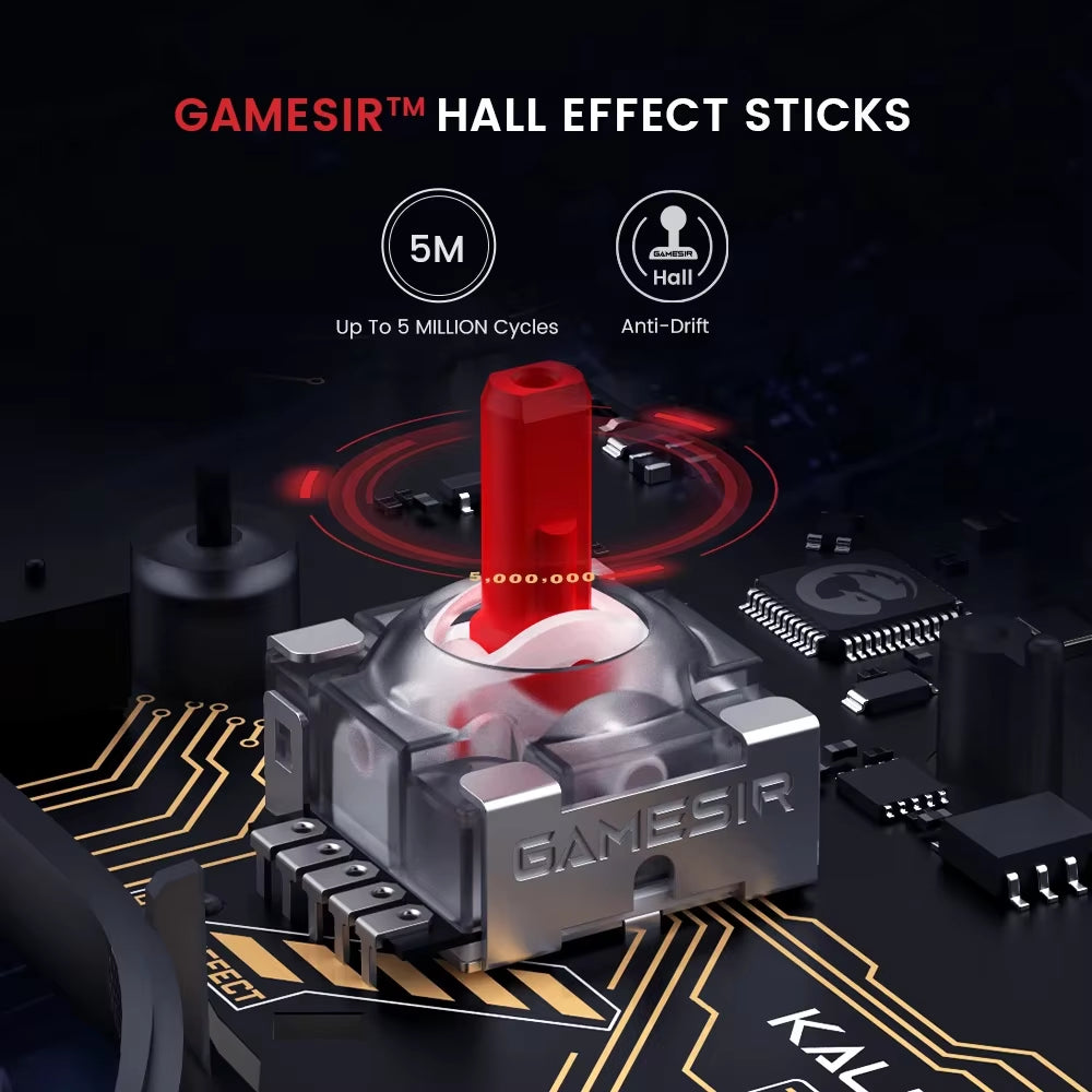 Gamesir Kaleid Xbox Controller Wired Gamepad with Hall Effect Joystick for Xbox Series X, Xbox Series S, Xbox One Game Console