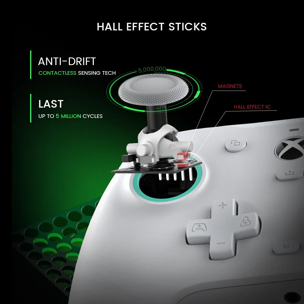 Gamesir G7 SE Xbox Controller Wired Gamepad for Xbox Series X, Xbox Series S, Xbox One, with  Effect Joystick and Trigger