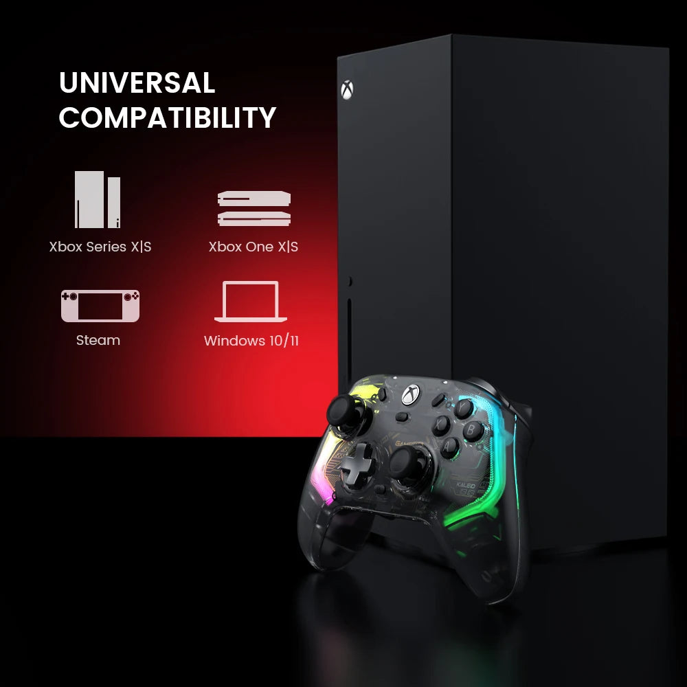 Gamesir Kaleid Xbox Controller Wired Gamepad for Xbox Series X, Xbox Series S, Xbox One Game Console, with  Effect Joystick
