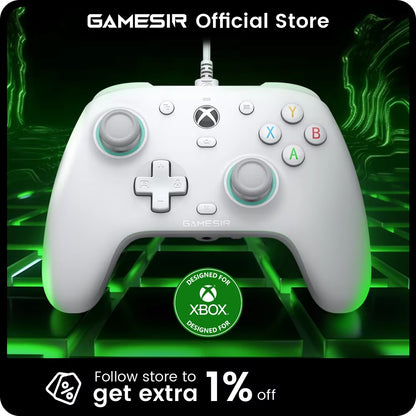 Gamesir G7 SE Xbox Controller Wired Gamepad for Xbox Series X, Xbox Series S, Xbox One, with  Effect Joystick and Trigger