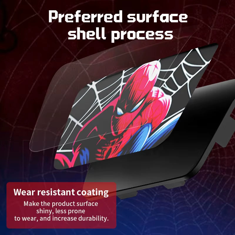 PS5 Controller Case Touchpad Game Controller Cover Replacement Front Panel Controller Case for BDM-010/020/030/040 Spider