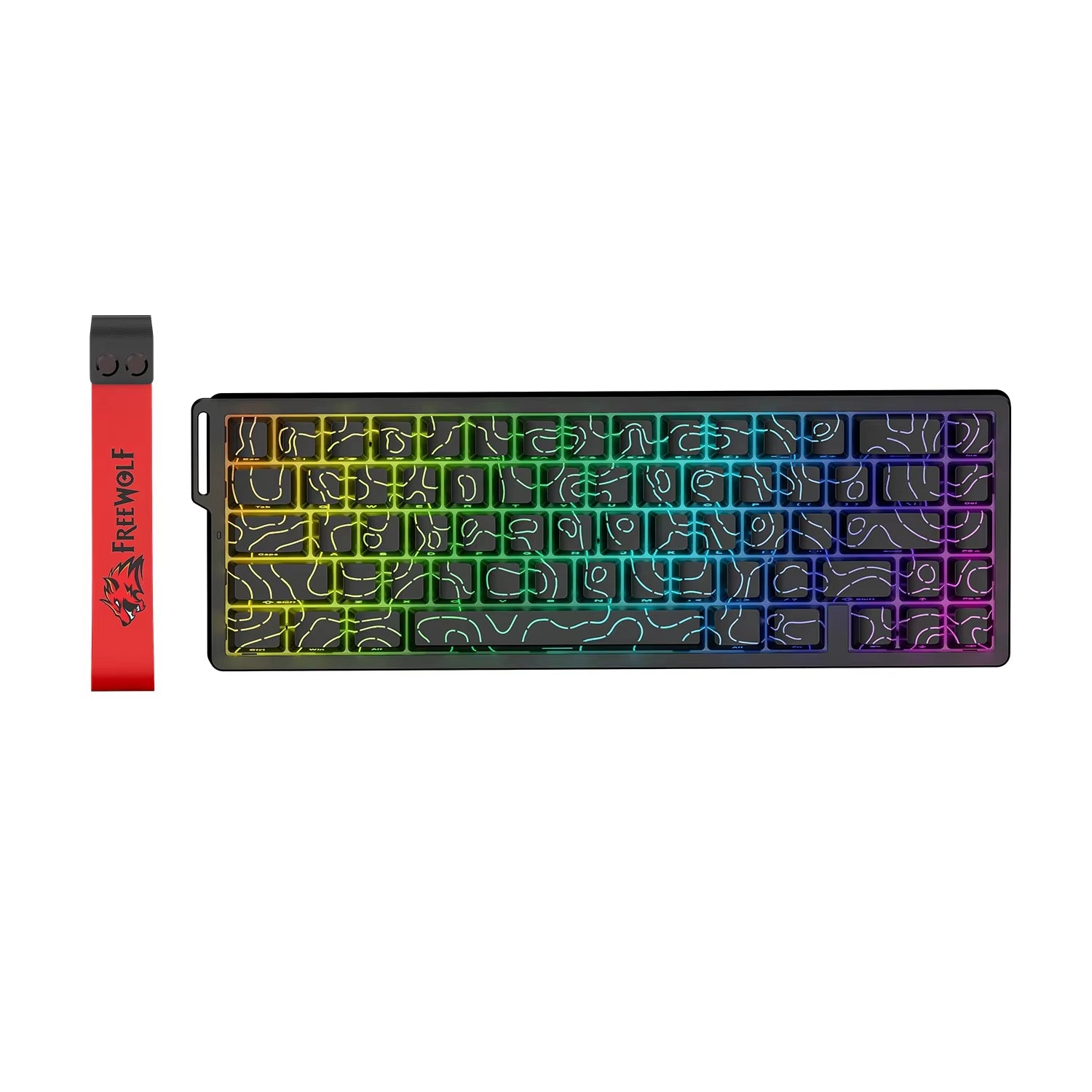 F68PRO 8K RGB Customs Mechanical Keyboard ,Magnetic Switch,0.01Mm RT Accuracy,128K Scan Rate,Gaming Keyboards