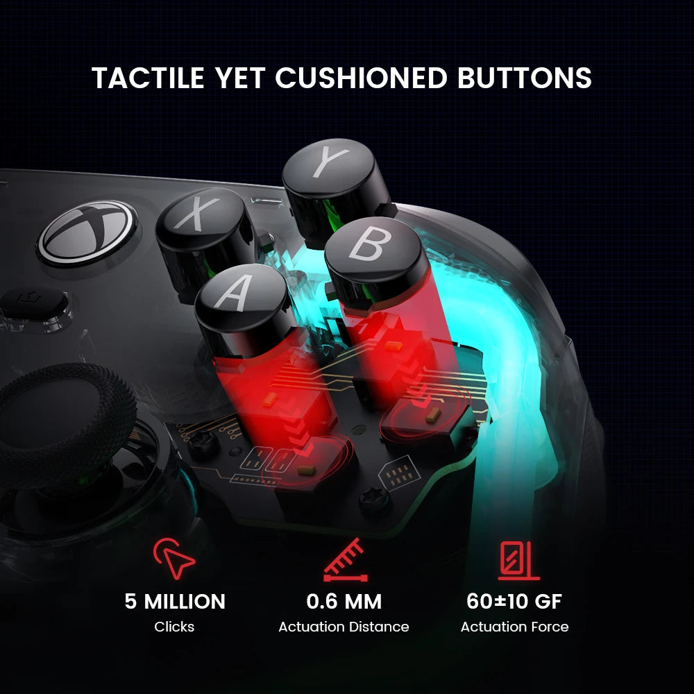 Gamesir Kaleid Xbox Controller Wired Gamepad for Xbox Series X, Xbox Series S, Xbox One Game Console, with  Effect Joystick